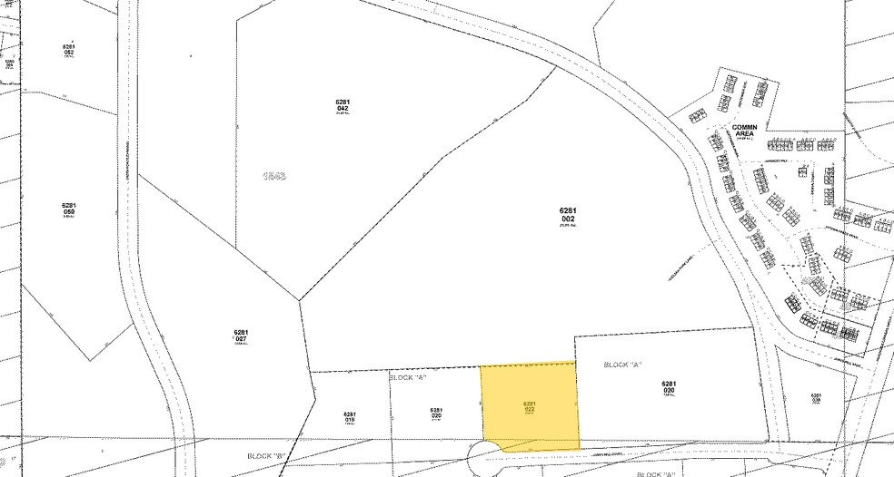 6733 Jones Mill Ct, Peachtree Corners, GA à louer - Plan cadastral – Image 3 sur 9