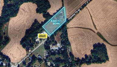 11999 Highway 70 W, Stanton, TN - Vue aérienne vue de carte