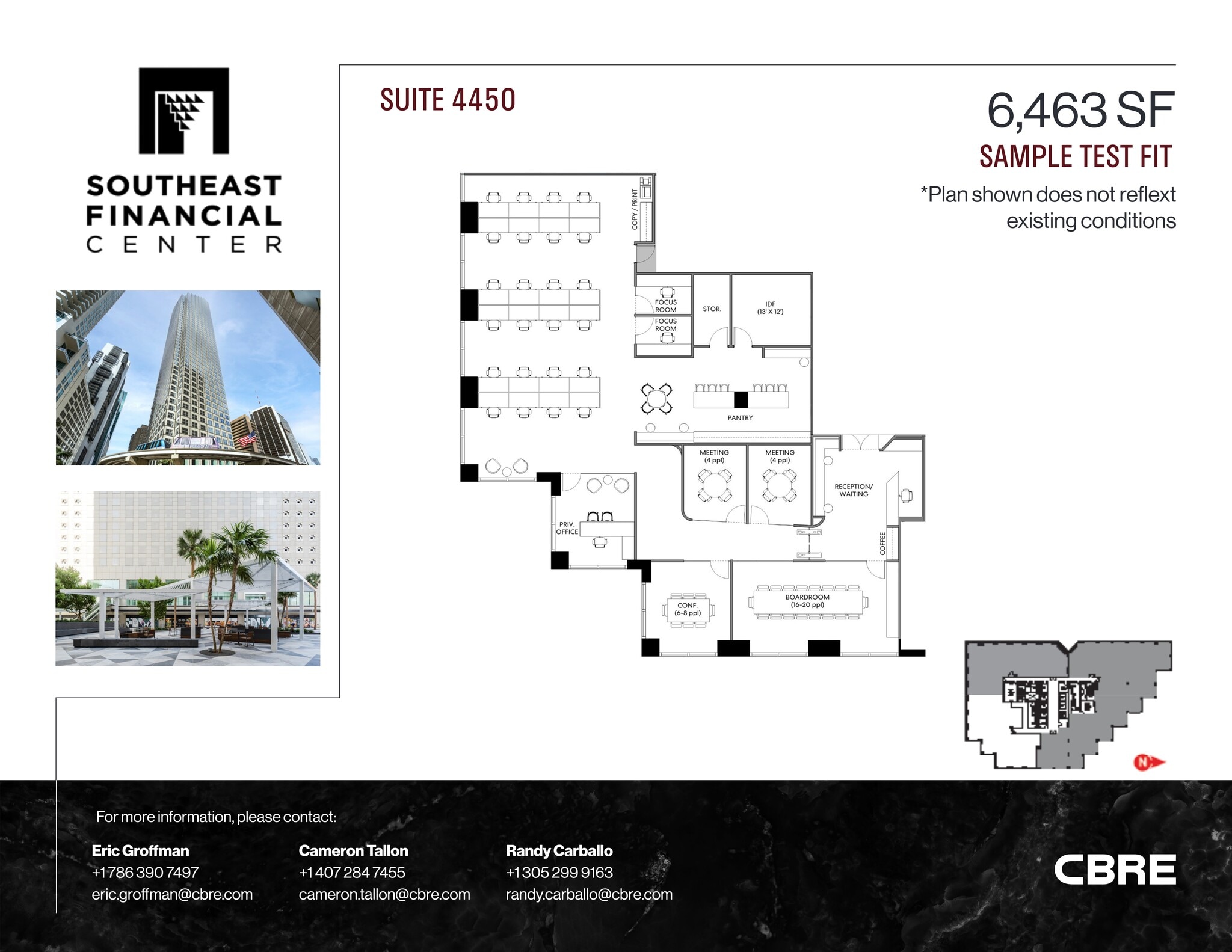 200 S Biscayne Blvd, Miami, FL à louer Plan de site– Image 1 sur 1