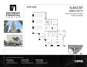 200 S Biscayne Blvd, Miami, FL à louer Plan de site– Image 1 sur 1
