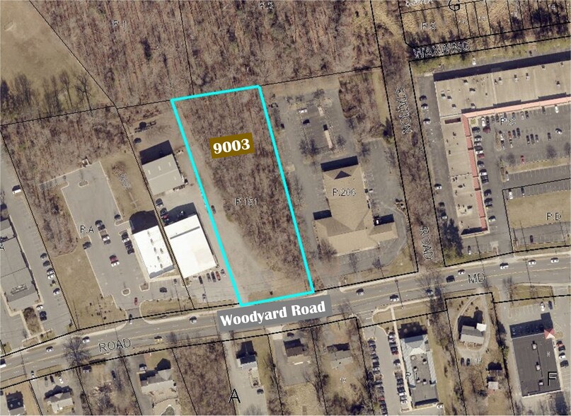 9003 Woodyard Rd, Clinton, MD à vendre - Aérien – Image 3 sur 4