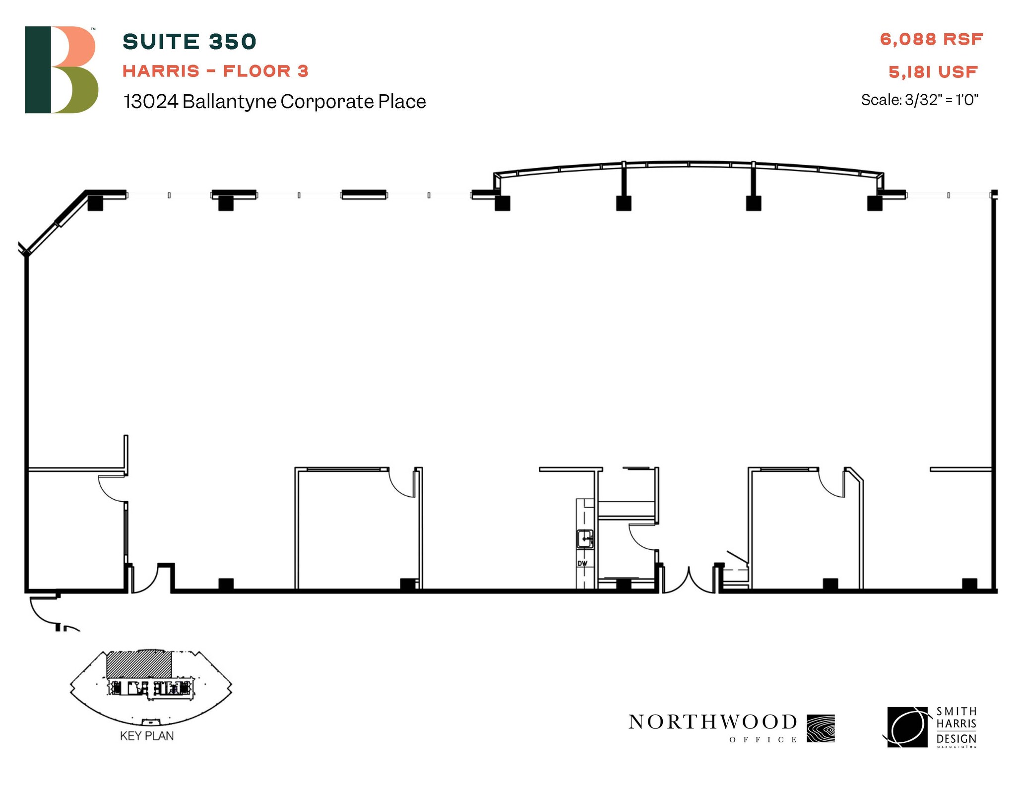 13024 Ballantyne Corporate Pl, Charlotte, NC à louer Plan d’étage– Image 1 sur 1