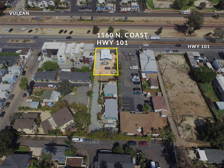 1560 N Coast Highway 101, Encinitas, CA à vendre - Aérien – Image 2 sur 3