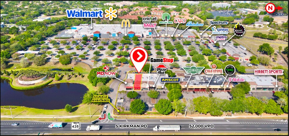 2418 S Kirkman Rd, Orlando, FL à louer - Photo de l’immeuble – Image 2 sur 10