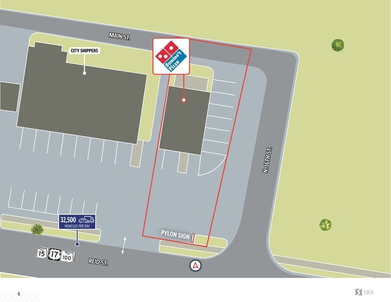 1602 Reid St, Palatka, FL à vendre - Plan de site – Image 2 sur 3