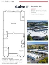 5650 El Camino Real, Carlsbad, CA à louer Plan d’étage– Image 1 sur 2
