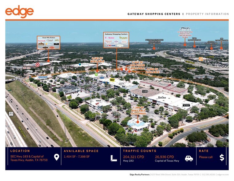 9607 Research Blvd, Austin, TX à louer - Photo de l’immeuble – Image 3 sur 9