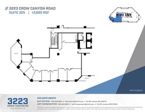 3223 Crow Canyon Rd, San Ramon, CA à louer Plan d’étage– Image 1 sur 1