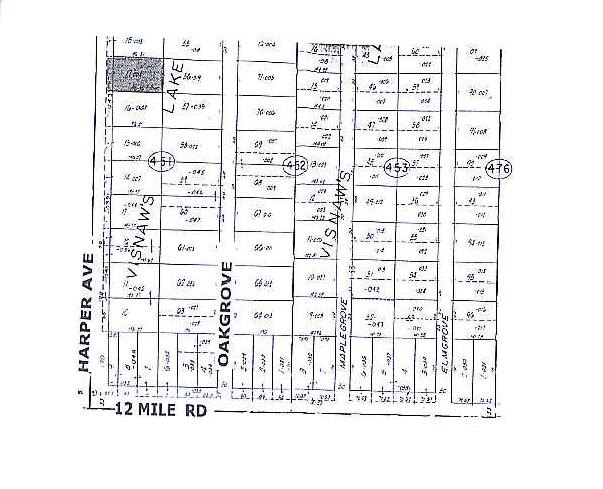 29820 Harper Ave, Saint Clair Shores, MI à vendre - Plan cadastral – Image 2 sur 3