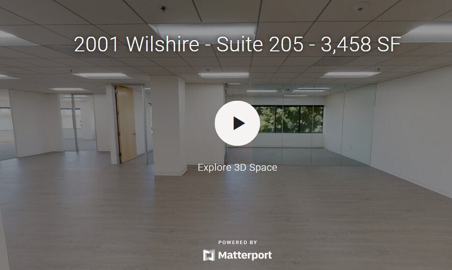 2001 Wilshire Blvd, Santa Monica, CA à louer - Numérisation 3D Matterport – Image 3 sur 12