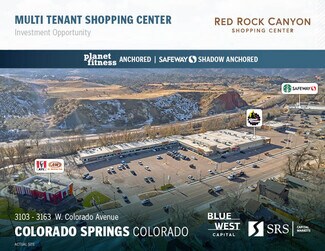 Plus de détails pour 3101-3275 W Colorado Ave, Colorado Springs, CO - Local commercial à vendre