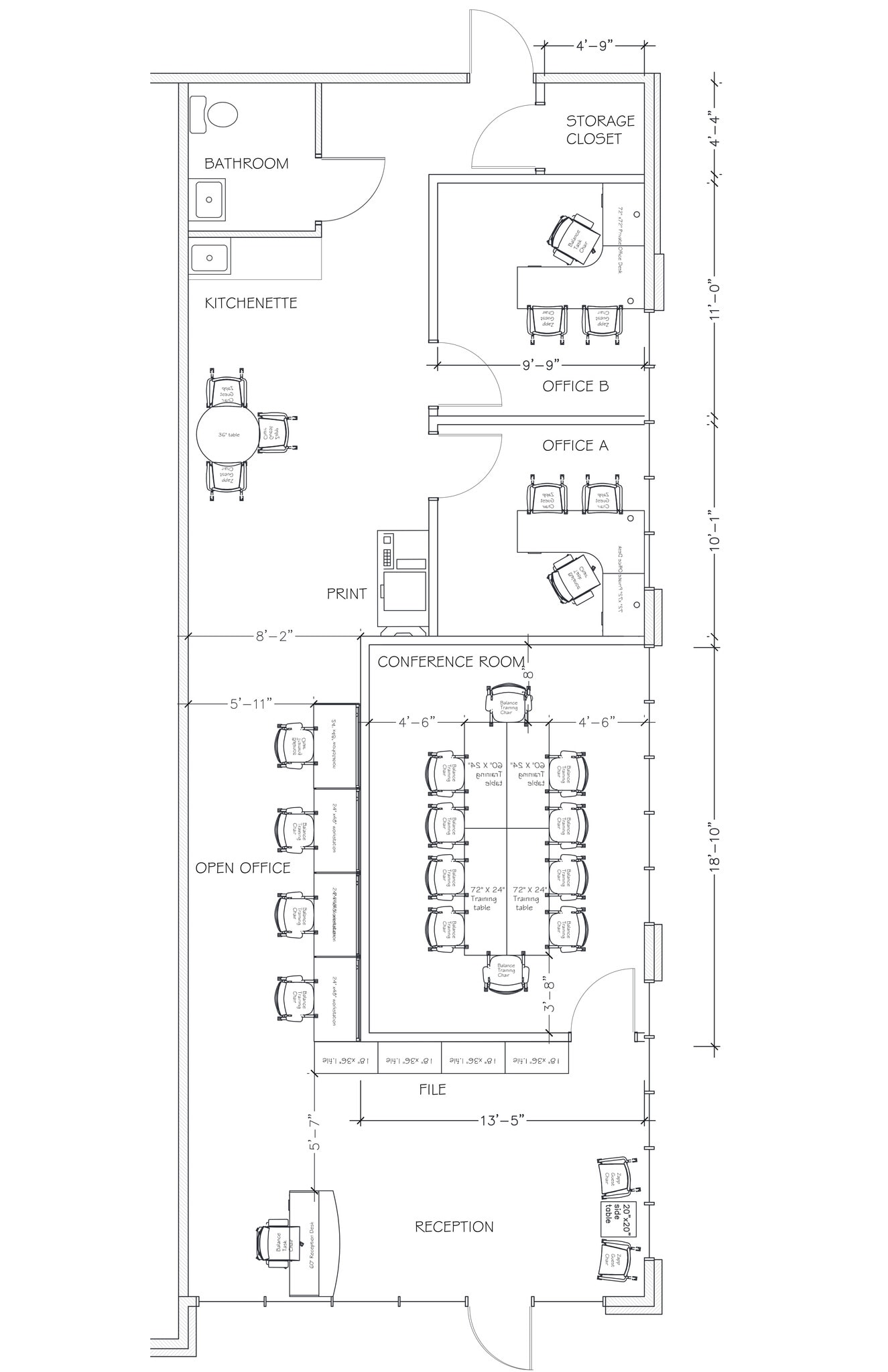 1452-1458 E 85th Ave, Merrillville, IN à louer Plan de site– Image 1 sur 1