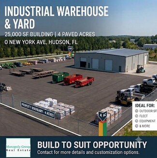 Plus de détails pour 0 New York Ave, Hudson, FL - Industriel/Logistique à louer