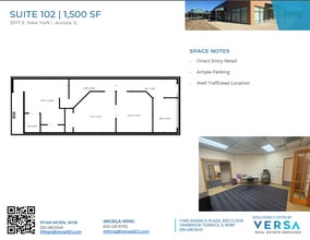 3577 E New York St, Aurora, IL à louer Plan d’étage– Image 1 sur 4