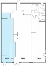 7918-7924 Ivanhoe Ave, La Jolla, CA à louer Plan d’étage– Image 1 sur 1