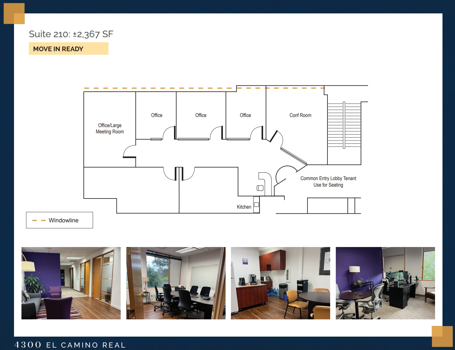 4300 El Camino Real, Los Altos, CA à louer Plan d’étage– Image 1 sur 1