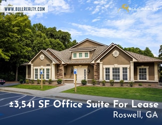 Plus de détails pour 1230 Upper Hembree Rd, Roswell, GA - Bureau à louer