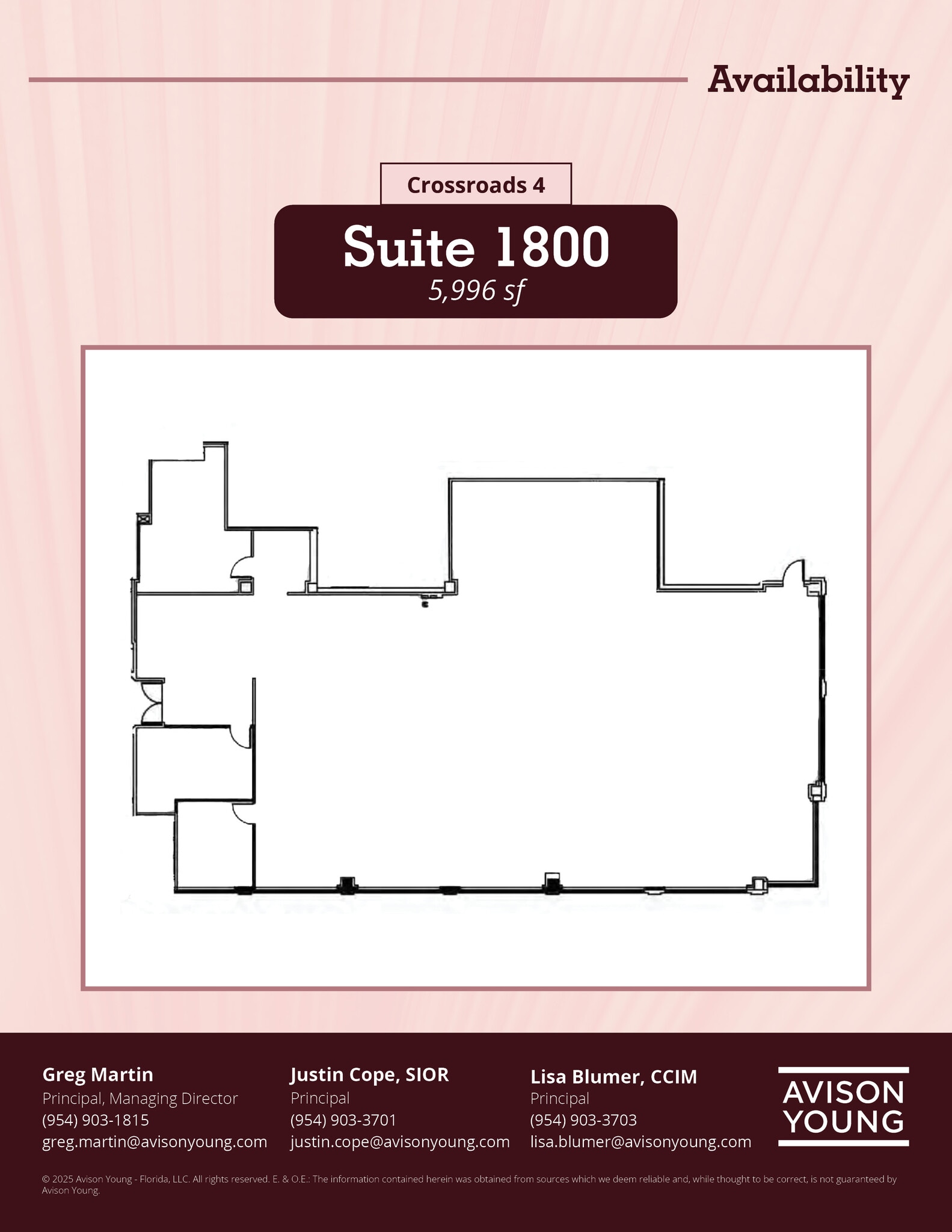 8050 SW 10th St, Plantation, FL à louer Plan d’étage– Image 1 sur 1