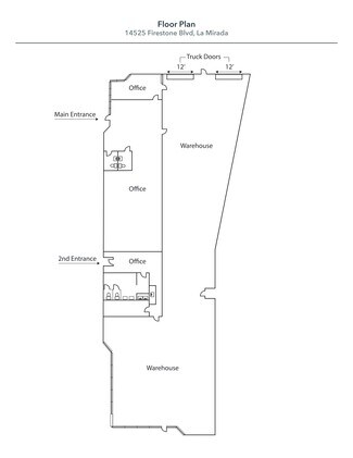 Plus de détails pour 14525 Firestone Blvd, La Mirada, CA - Local d'activités à louer