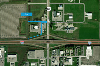 2015 N Humiston Ave, Worthington, MN - VUE AÉRIENNE  vue de carte