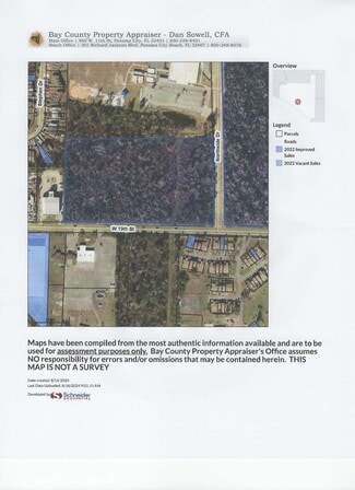 Plus de détails pour 1200 W 19th St, Panama City, FL - Terrain à vendre