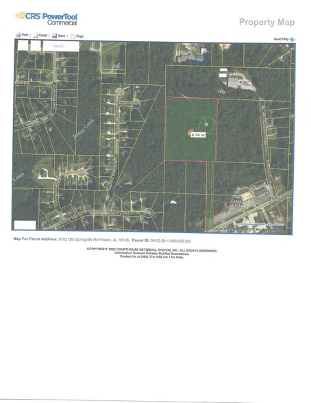 6702 Old Springville Rd, Pinson, AL à vendre - Photo de l’immeuble – Image 1 sur 1