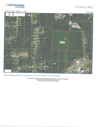 Plus de détails pour 6702 Old Springville Rd, Pinson, AL - Terrain à vendre