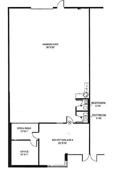 8422-8428 Sterling St, Irving, TX à louer Plan d’étage– Image 1 sur 1