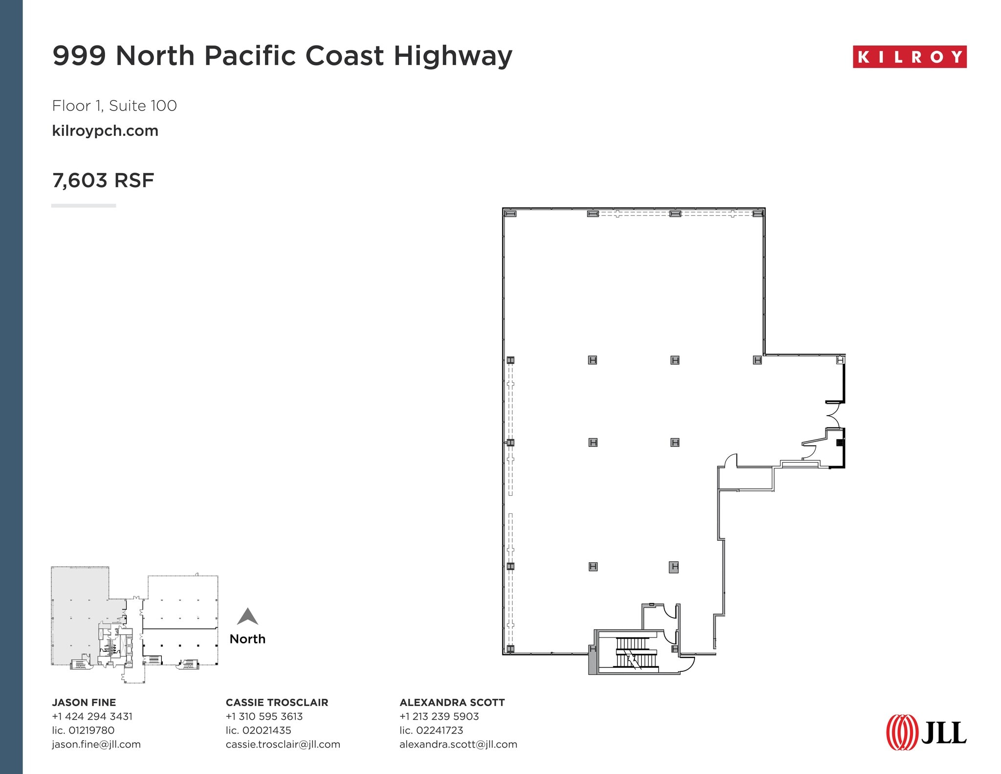 999 N Pacific Coast Hwy, El Segundo, CA à louer Plan de site– Image 1 sur 1