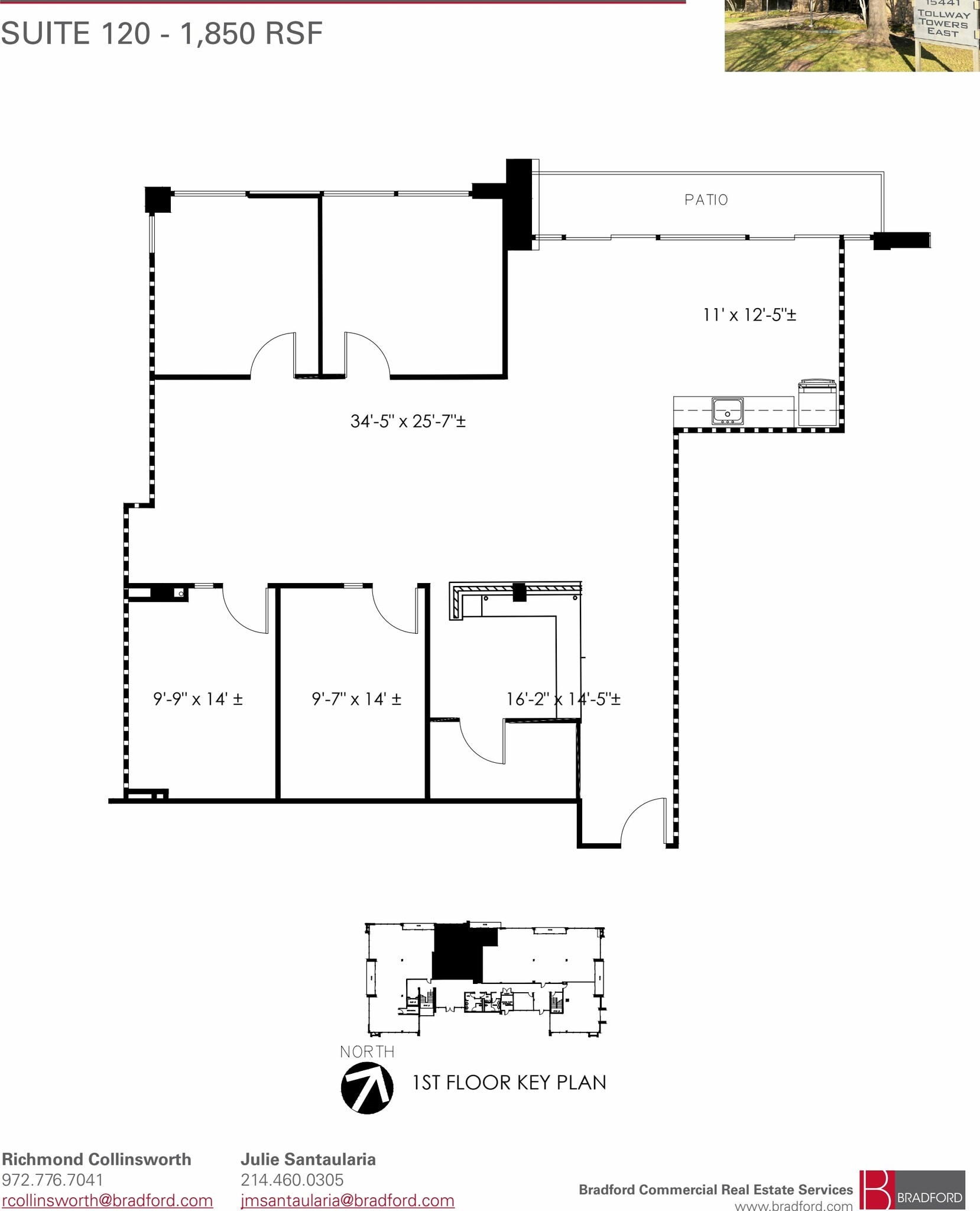 15441 Knoll Trail Dr, Dallas, TX à louer Plan d’étage– Image 1 sur 1