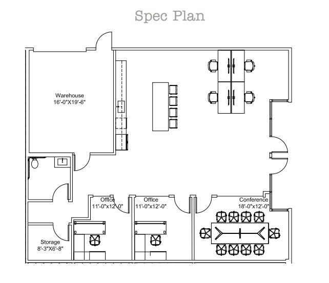 8250 Vickers St, San Diego, CA à louer Plan d’étage– Image 1 sur 1
