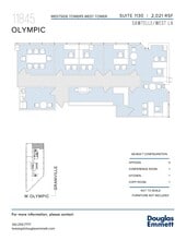 11845 W Olympic Blvd, Los Angeles, CA à louer Plan d’étage– Image 1 sur 1