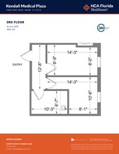 11880 Bird Rd, Miami, FL à louer Plan d’étage– Image 1 sur 1