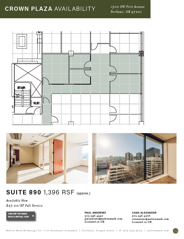 1500 SW 1st Ave, Portland, OR à louer Photo de l’immeuble– Image 1 sur 6