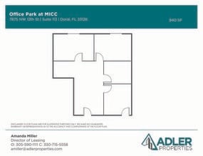 1200 NW 78th Ave, Doral, FL à louer Plan d’étage– Image 1 sur 1