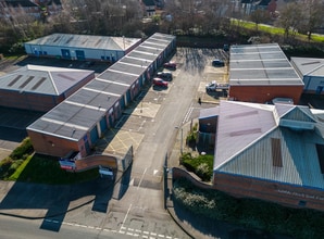 Dabble Duck Industrial Estate, Shildon, DUR - Vue aérienne vue de carte - Image1