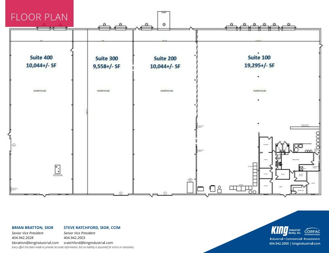 4732 Stone Dr, Tucker, GA à louer Plan d’étage– Image 1 sur 1