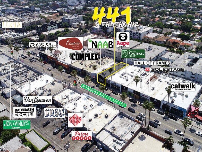 441 N Fairfax Ave, Los Angeles, CA à louer - Photo de l’immeuble – Image 3 sur 5
