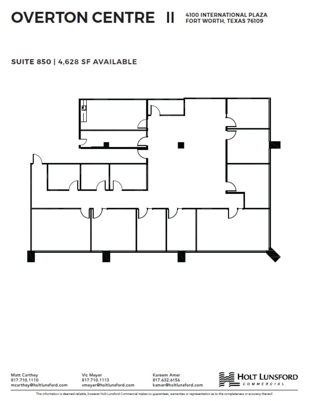 4150 International Plz, Fort Worth, TX à louer Plan d’étage– Image 1 sur 1