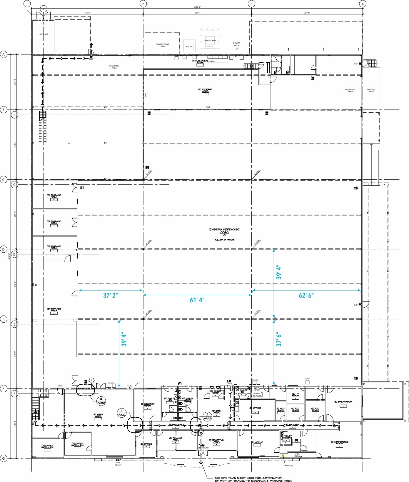 8966 Mason Ave, Chatsworth, CA à louer Plan d’étage– Image 1 sur 2