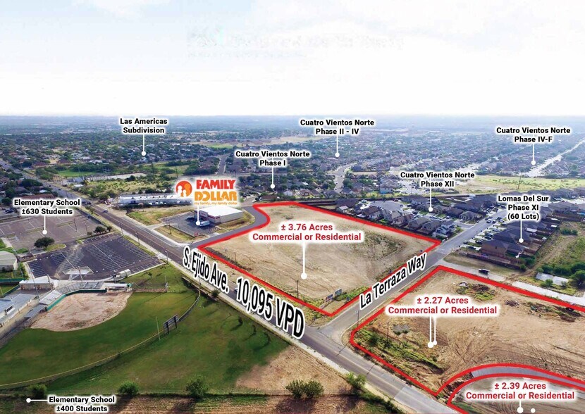 XX S Ejido Ave, Laredo, TX à vendre - Aérien – Image 1 sur 3