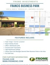 1616 E Francis St, Ontario, CA à louer Autre– Image 2 sur 3