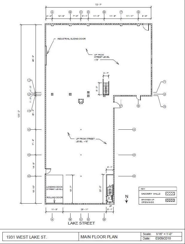 1931 W Lake St, Chicago, IL à louer Plan d’étage– Image 1 sur 1