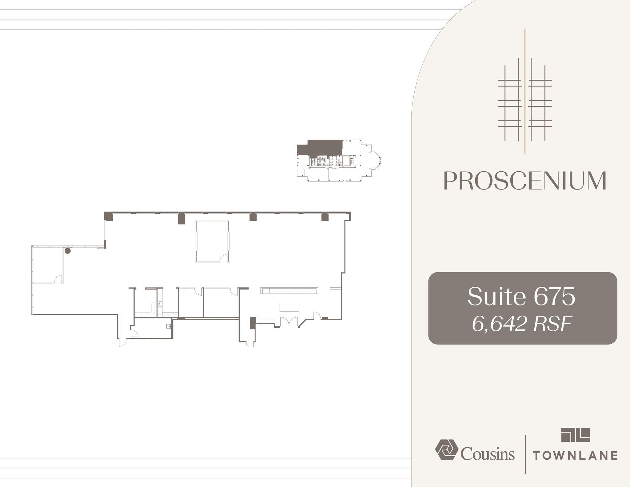 1170 Peachtree St, Atlanta, GA à louer Plan d’étage– Image 1 sur 1