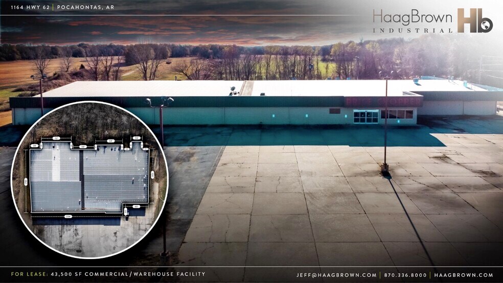 1164 Highway 62 W, Pocahontas, AR à louer - Photo de l’immeuble – Image 2 sur 3