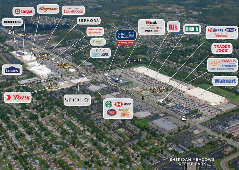 2379 Maple Rd, Williamsville, NY à louer - Aérien – Image 2 sur 6