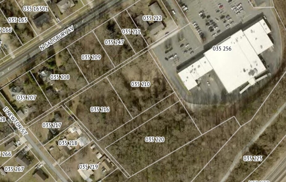 217 Salisbury N ave, Spencer, NC à vendre - Aérien – Image 2 sur 3