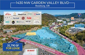 Plus de détails pour 1430 NW Garden Valley Blvd, Roseburg, OR - Local commercial à louer