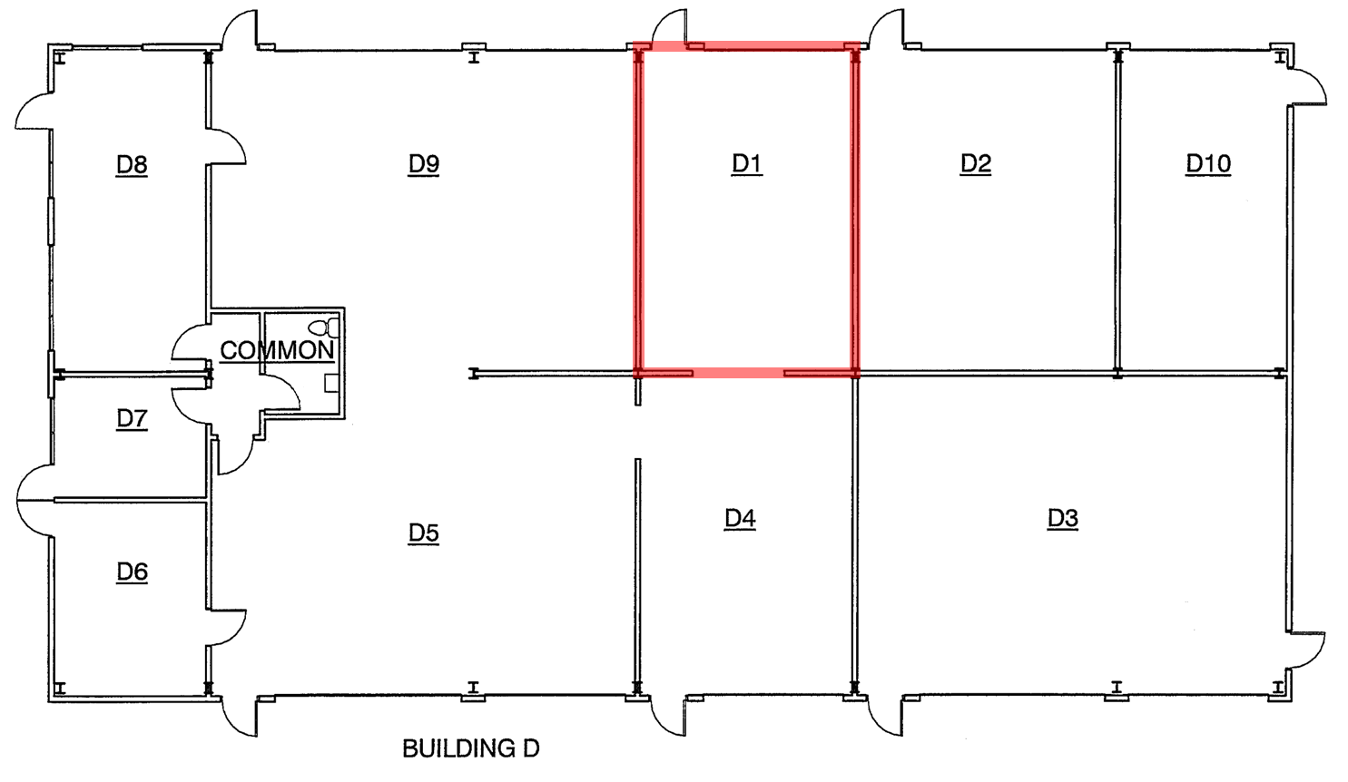 13909 Meridian Ave E, Puyallup, WA à louer Plan d’étage– Image 1 sur 1