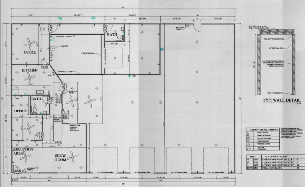 2517 S Military Hwy, Chesapeake, VA à louer Plan d’étage– Image 1 sur 1